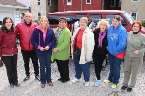 Blessing Shop, New Life Assembly of God Church, Tamaqua, 4-25-2015