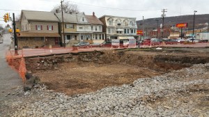 Construction Status, New Family Dollar, Center Street, Tamaqua, 4-14-2015 (16)
