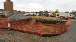 Construction Status, New Family Dollar, Center Street, Tamaqua, 4-14-2015 (2)