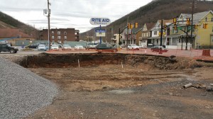 Construction Status, New Family Dollar, Center Street, Tamaqua, 4-14-2015 (5)