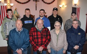 Members and volunteers from front left are Joe Ward, Dale H. Osenbach, Dan McHugh and Tom Ward. From back left are Chris Osenbach, Dale P. Osenbach, Glenn Mummey, Dave Bielen and Bob Blihar.