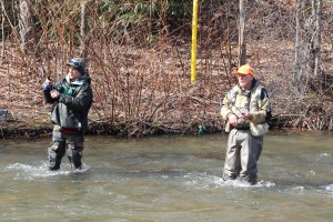 Fisherman, Little Schuylkill, Tamaqua, 4-4-2015 (1)