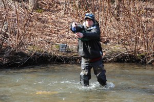 Fisherman, Little Schuylkill, Tamaqua, 4-4-2015 (2)