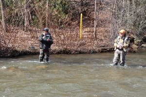 Fisherman, Little Schuylkill, Tamaqua, 4-4-2015 (4)