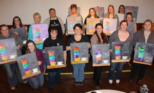 Paint And Sip, Tamaqua Community Arts Center, Tamaqua, 4-16-2015 (44)