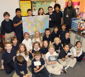 Putting Tamaqua on the Map, 50 States, Jolene Barron, 3rd Grade Class, Tamaqua Elementary School (4)