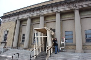 Repairs to United State Post Office, USPS, Tamaqua, 3-29-2015 (1)