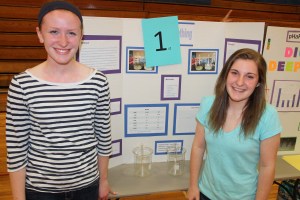 Maddie Mace with Molly Clemson