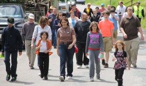 Tamaqua Hunger Walk, St. Luke's Family Practice, S. Railroad Street, Tamaqua, 5-18-2014 (92)