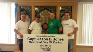 Special to TamaquaArea.com / From left are (From left to right) Ray O’Hart, Joe Bonner, Rob Clapham, and Chris Cohoon.