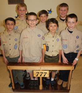 Blue and Gold Banquet, Cub, Boy Scout Troop 777, St John's UCC, Tamaqua, 5-9-2015 (236)