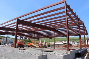 Construction Status, Family Dollar, Center Street, Tamaqua, 5-15-2015 (8)