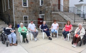 Pictured from left are Mary Rigotti, Marlene Roberts, Chris Walck, Anna Ritsick, Bettsy Matalavage, Colleen Killian and Alice Truskey.