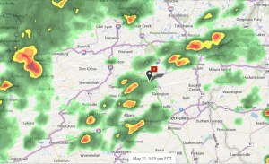 Flood Watch, Carbon County, Weather Channel website