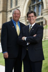 Frank Staudenmeier, George Halcovage, Seek Re Election for Schuylkill County Commissioner