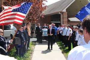 Funeral for Scott Brill, Quakake Fire Chief, Hometown, Quakake, 5-9-2015 (46)