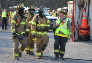 Hazmat Response Drill, Ametek, Nesquehoning, 5-4-2015 (24)