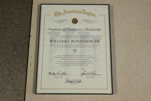 Longtime Members Honored, Tamaqua American Legion, Tamaqua, 5-25-2015 (14)