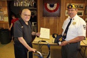 Longtime Members Honored, Tamaqua American Legion, Tamaqua, 5-25-2015 (2)