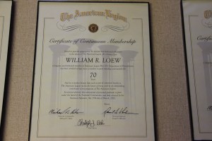 Longtime Members Honored, Tamaqua American Legion, Tamaqua, 5-25-2015 (20)