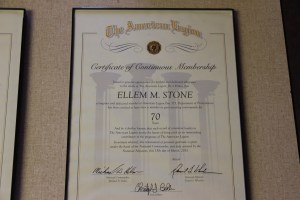 Longtime Members Honored, Tamaqua American Legion, Tamaqua, 5-25-2015 (22)