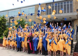 Marian Graduation, Marian Catholic High School, Hometown, 5-30-2015 (1001)
