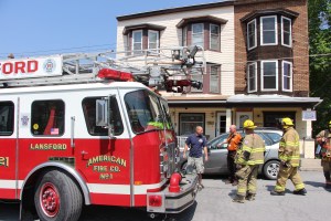 Smoke Scare, East Ridge Street, Lansford, 5-7-2015 (13)