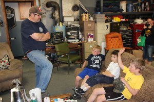 Tamaqua Cub Scouts Given Tour of Tuscarora Fire Company, Tuscarora, 5-14-2015 (6)