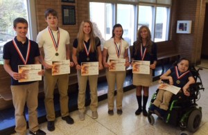 Tamaqua High School Students Recognized at St. Nicholas Hall, 5-14-2015