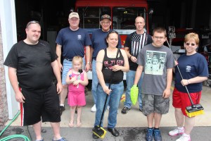 Car Wash Fundraiser, Washington Hook and Ladder Fire Company, Mahanoy City (2)