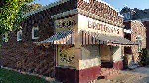 Eames Bakery Sign, Brotosky's, St Clair, 6-6-2015 (5)