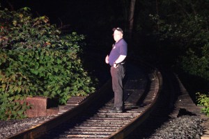 Emergency Personnel Transport Injured Man from Campsite in Tamaqua, 6-8-2015 (29)