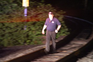 Emergency Personnel Transport Injured Man from Campsite in Tamaqua, 6-8-2015 (44)