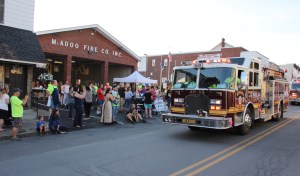 Fire Apparatus Parade, McAdoo Fire Company, McAdoo, 6-19-2015 (800)