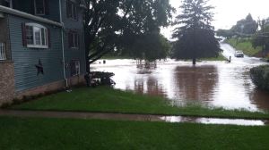 Flash Flood, submitted photo, from Mary Semko Koch, Tamaqua, 6-30-2015