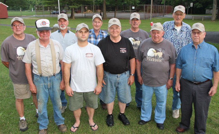 Installation of Officers, Andreas VFW Post 5069, Community Park, West Penn, 6-10-2015 (8)