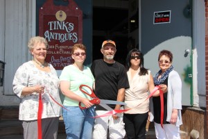 Pictured from left are Tamaqua Chamber of Commerce member Pat Stefanek, Jody Kellner, Bill Vacula, Representative Knowles rep Linda Rice, and Chamber Executive Director Linda Yulanavage.