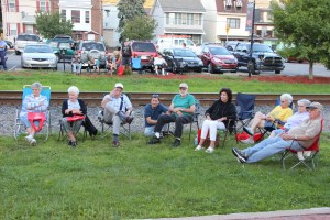 BC Combo performs, Chamber Summer Concert Series, Train Station, Tamaqua, 7-23-2015 (10)
