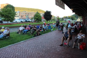 BC Combo performs, Chamber Summer Concert Series, Train Station, Tamaqua, 7-23-2015 (12)