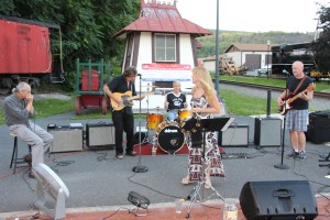 BC Combo performs, Chamber Summer Concert Series, Train Station, Tamaqua, 7-23-2015 (24)