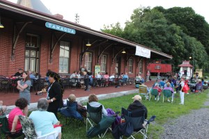 BC Combo performs, Chamber Summer Concert Series, Train Station, Tamaqua, 7-23-2015 (31)