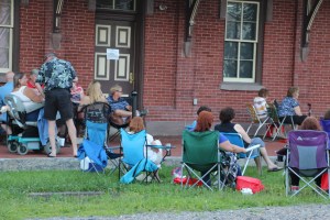 BC Combo performs, Chamber Summer Concert Series, Train Station, Tamaqua, 7-23-2015 (5)