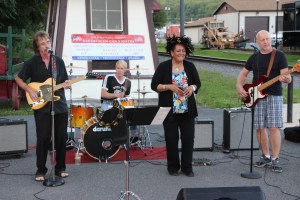 BC Combo performs, Chamber Summer Concert Series, Train Station, Tamaqua, 7-23-2015 (9)