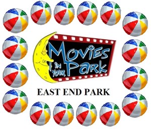Beach Ball theme, Movie In The Park, East End Park, Tamaqua