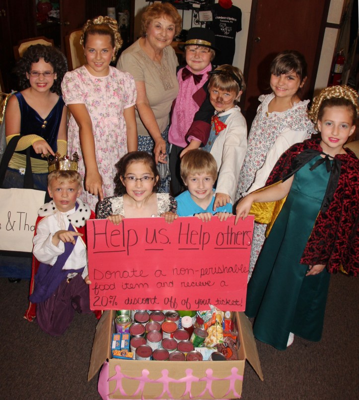 Donations to Summit Hill Food Pantry, Strawberry Playhouse, Tuscarora, 7-17-2015 (6)