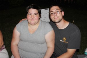 Fireworks, Friends, St. Joseph's Festival, St. Joseph's Church, Summit Hill, 7-19-2015 (16)