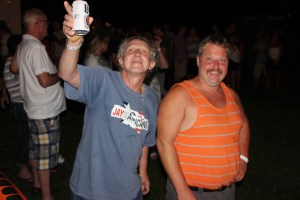 Fireworks, Friends, St. Joseph's Festival, St. Joseph's Church, Summit Hill, 7-19-2015 (2)