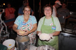 Fireworks, Friends, St. Joseph's Festival, St. Joseph's Church, Summit Hill, 7-19-2015 (20)