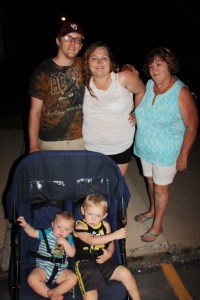 Fireworks, Friends, St. Joseph's Festival, St. Joseph's Church, Summit Hill, 7-19-2015 (41)