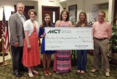 Mauch Chunk Trust Anna Marie Helbing Trust Scholarship Grant Recipients, Jim Thorpe, 7-18-2015
